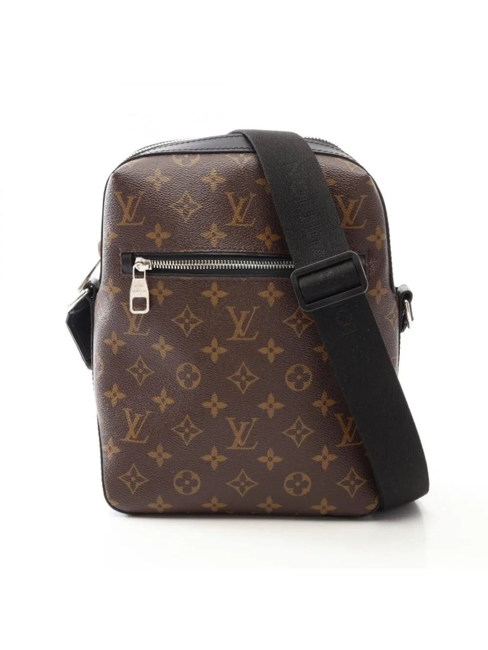 Louis Vuitton Shoulder Bag Torres PM Monogram Macassar Canvas Leather